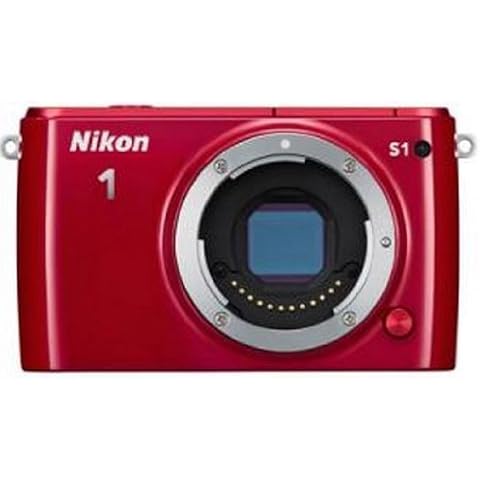 Nikon 1 S1 Digital Camera (Red) Cover
