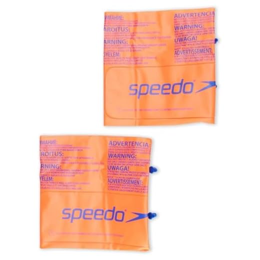 Speedo unisex barn rulla upp armband, orange, en storlek 12-60 kg, 2-12 år