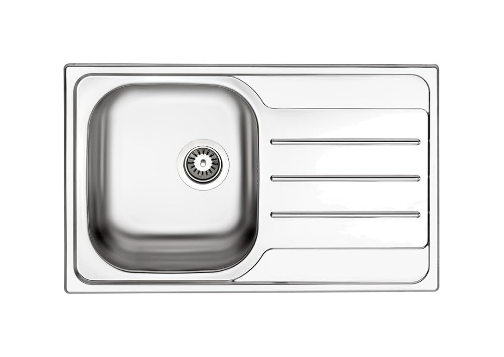 Apell OH791IRPC Lavello 79x50 In Acciaio Inox Prelucido Gocciolatoio A Destra