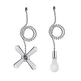 Aplicación ---- buen reemplazo para la manija o cadena de tracción de extensión; Adecuado para lámparas de techo, ventiladores de techo, lámparas de escritorio, etc.