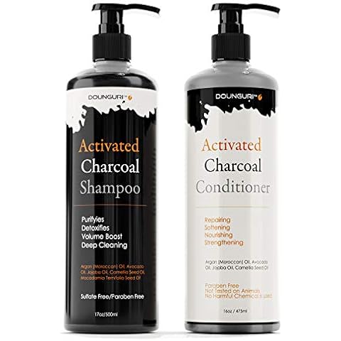 DOUNGURI Charcoal Hair Shampoo and Conditioner Cover