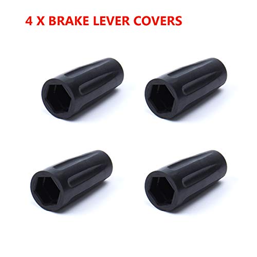 Farbetter 2500Mm Bicycle Hydraulic Disc Brake Hose Complete Kit For Shimano Bh59 System Included 4Pcs Lever Covers, 4Pcs Compression Nuts, 6Pcs Protective Sleeves, 5Pcs Oliver And 5Pcs Inserts (Black) #TOP5