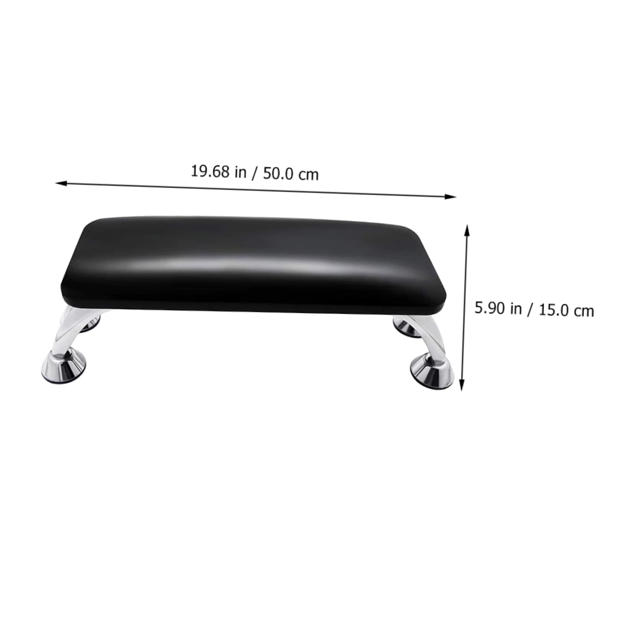 Gatuida 1pc Nail Art Hand Pillow Reusable Polish Shaped Manicure Cushion for Haves Nail Hand Pillow Nails Soft Hand Pillow Black