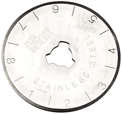 Prym 611373 Ersatzklinge für Rollschneider Mini 28 mm, Edelstahl, Silber,