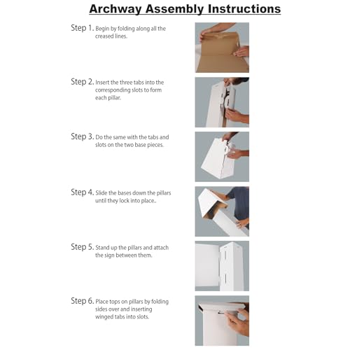 Beistle 7' 7.5" x 5' 2.75" Las Vegas Archway Photo Prop Casino Décor for Prom Decorations, Gambling Game Night Party Supplies