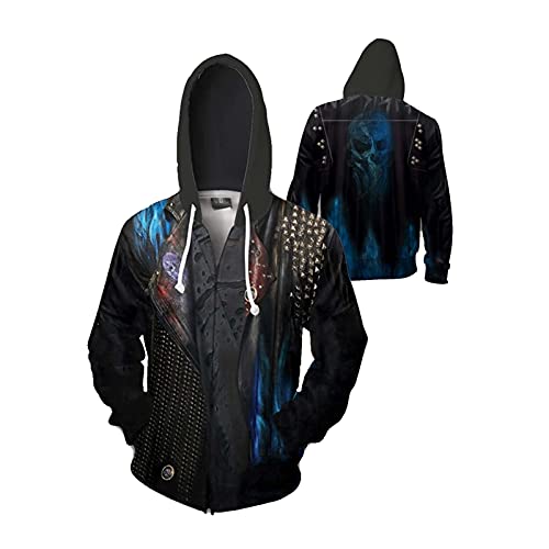 ZFF-BT Sudadera con capucha de descendientes de descendientes 3D de descendientes de hombres y...