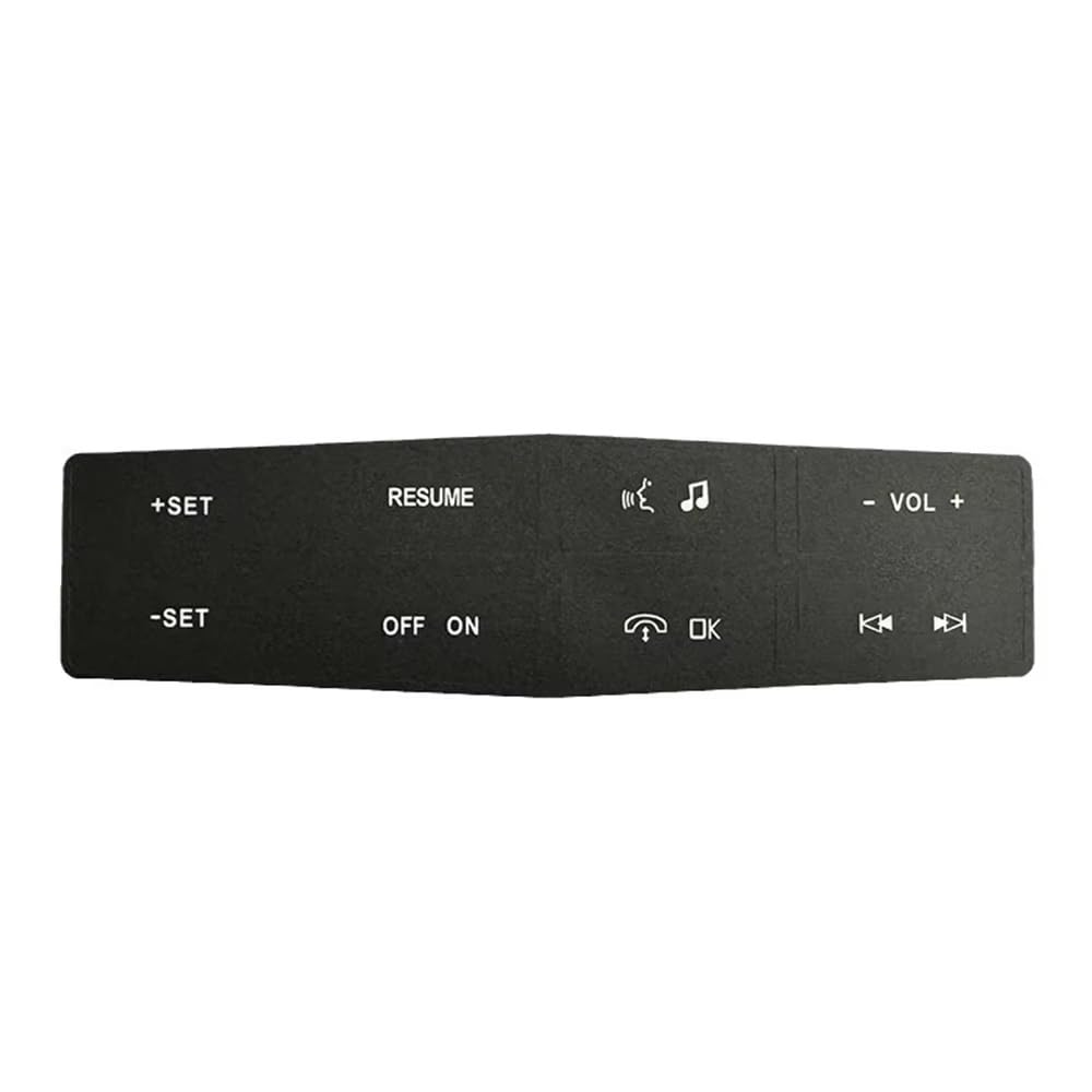 Autocollants de réparation pour boutons commande volant Mustang - 7