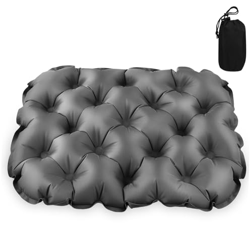 OSOLADY Portable Inflatable Seat Pad Outdoor Comfortable Camping Hiking Travel Cushion