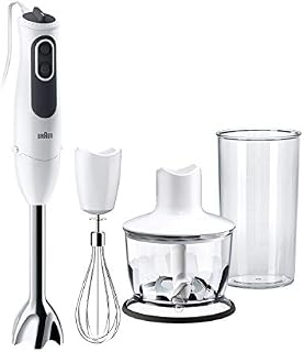 Braun MINIPIMER 3 Vario blender do sosów MQ3135, biały/szary