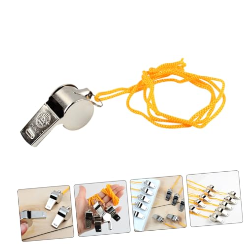 BESPORTBLE 24 silbatos para entrenadores con cordón miniatura 7