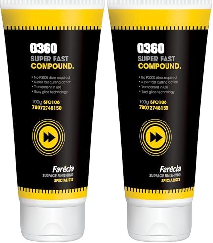 Farecla G360 Super Fast Compound 100g Tube (Pack of 2)