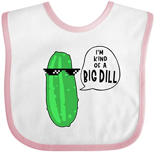 Image of inktastic I'm Kind Of a Big Dill Pickle with Sunglasses Baby Bib