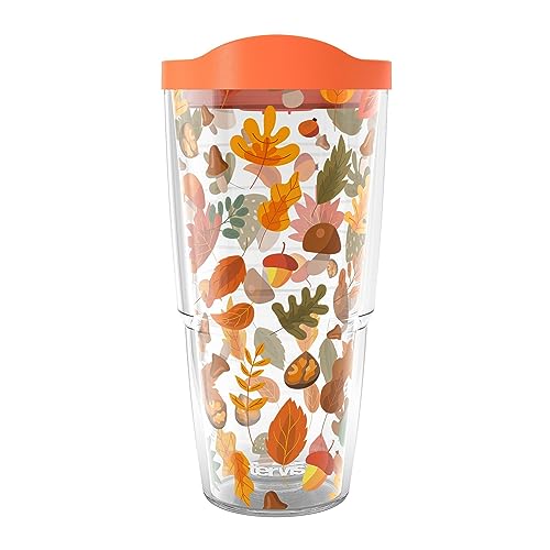 Tervis Awesome Autumn Insulated Tumbler 24oz Clear
