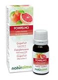 Pompelmo (Citrus paradisi) scorze dei frutti (pericarpo) Naturalma - 10 ml - Olio Essenziale Puro e Naturale al 100% - Aroma per alimenti - Vegano e Prodotto in Italia