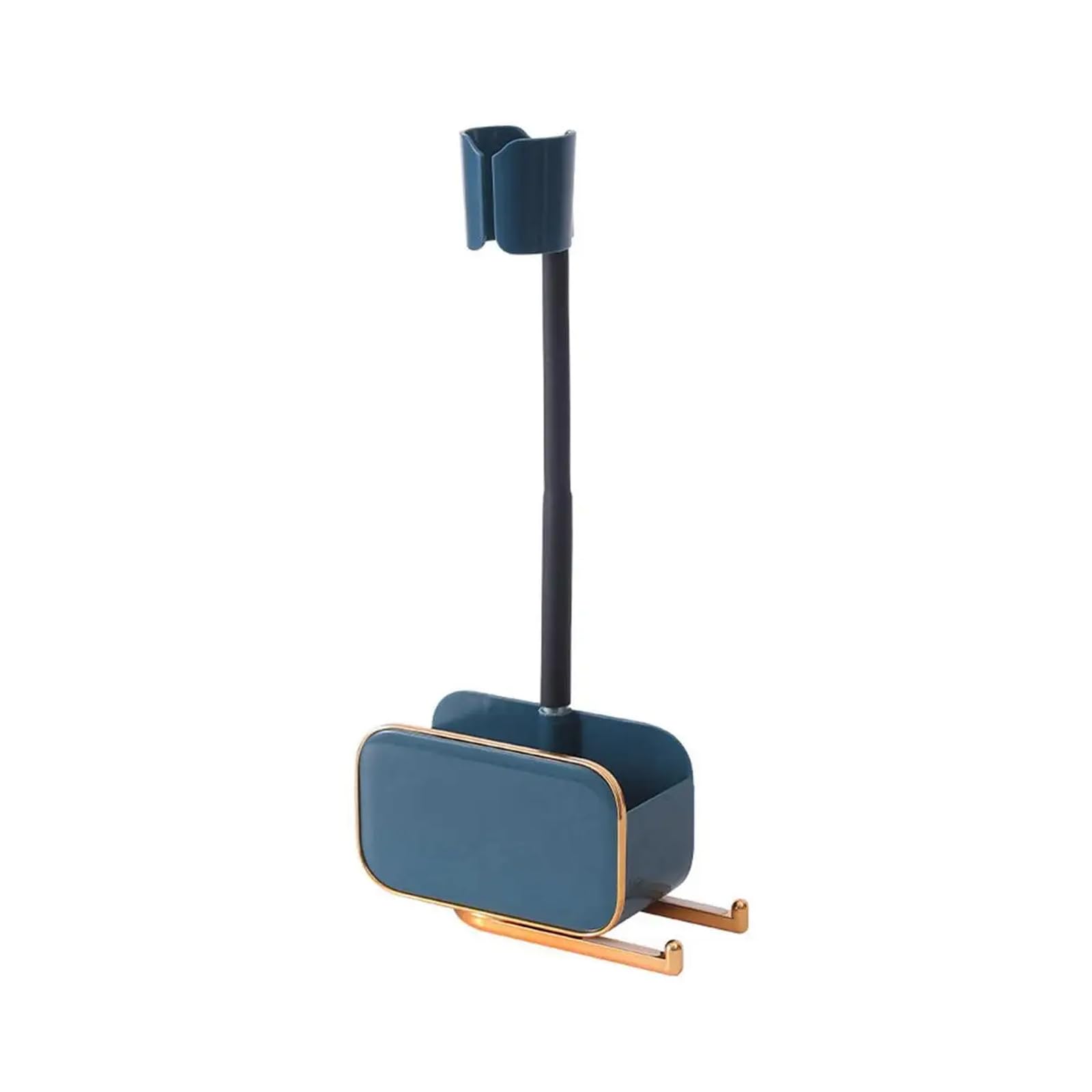 Asciugacapelli da Parete, Supporto per asciugacapelli Regolabile, Staffa per Montaggio a Parete Senza punzonatura, Installazione Facile Universale per Bagno