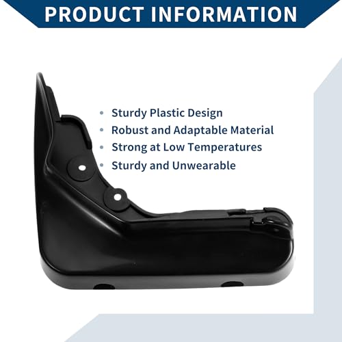 Image of Mud Flaps Splash Guards W /Mount Accessories for Mercedes-Benz E Class 2008-2013 Front and Rear Mud Guards 1 Set