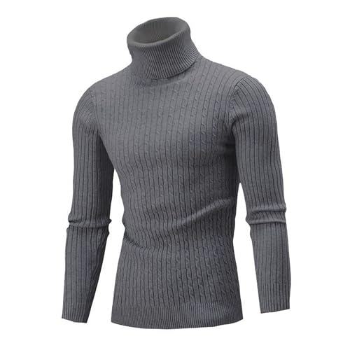 Men's Turtle Neck Textured Sweater Men Turtleneck Sweater with Twist 2PC Patterned Twist Patterned Sweaters for Men2