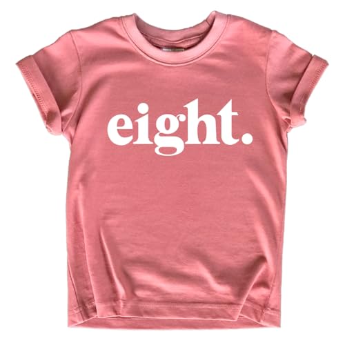 Unordinary Toddler 8th Birthday Shirt Girls 8 Year Old Cloths Eight Girl Shirts Eighth Outfit Gift