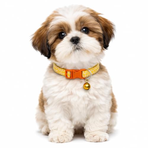 Image of Emily Pets Cat Collar with Bells - Breakaway for Cats, Boy and Girl Cat Collars Kitten Collar with Bell - Break Away Collar for Cats - Breakaway Cat Collar (Color May Vary, 1 Piece)