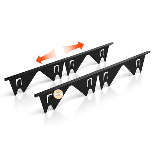 Stove Gap Covers for Electric Oven Side Guards 2pcs Gas Range Crack Strip Stainless Steel Space Filler Between Stove & Counter Top Crumb Catcher-Adjustable Len. 13.8 to 27.5 Fit 18 22 25 etc