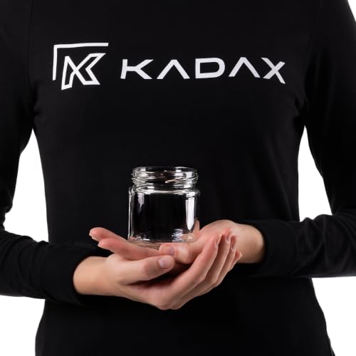 KADAX 10er Set Einmachgläser 200ml TO66, Marmeladengläser Vorratsgläser Mason Jar mit Schraubdeckel, Luftdicht & Spülmaschinenfest… – Ansicht 6