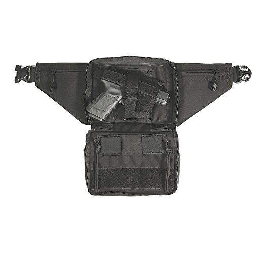 BLACKHAWK Concealed Weapon Fanny Pack with Holster and Retention Belt Loops, Large