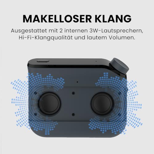 Avantree Roadtrip - Bluetooth Freisprecheinrichtung für Auto und Drahtloser FM Transmitter 2-in-1...