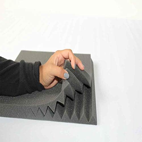 24 Pack Acoustic Panels Studio Foam Wedges 1" X 12" X 12"