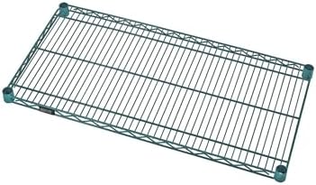 Quantum Storage Systems 1236P Wire Add-On Shelf Green Epoxy 36" W x 12" D image 2