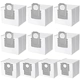 DOBIGER 10 Stück Staubbeutel Kompatibel mit Roborock S8+/ S8 Pro Ultra/ S7 MaxV Ultra/ S7 Pro Ultra/ Q7+/ Q7 Max+/ Q5+ Staubsauger Absaugstation, Großer Kapazität Ersatz Staubsaugerbeutel Ersatzteile