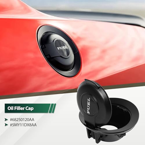 Couvercle trappe essence Challenger 68250120AA pour remplacer pièce usée