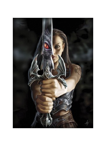Manque de confiance ? L'affiche Dragon Reflection Anne Stokes A4 booste votre courage