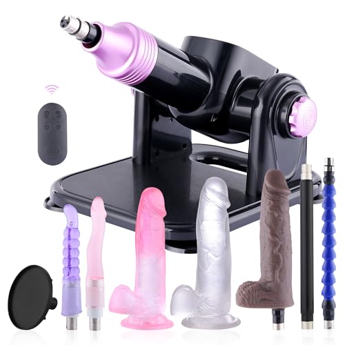 Fickmaschine Sexmaschine für Paare & Solo – 21 Spielmodi, 60W leiser Motor, 0-180° verstellbarer Stößer, Fernbedienung, diskrete Verpackung – Premium Liebespielzeug für Männer & Frauen