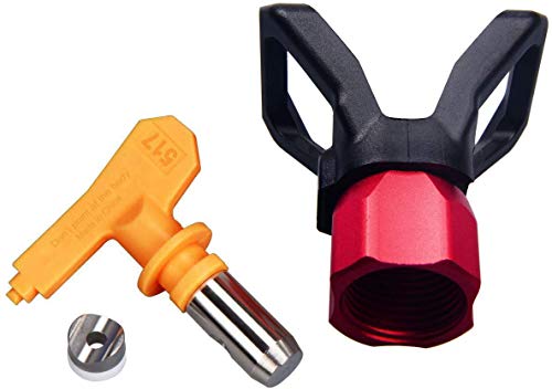 Jwgjw 120025 Spray Guide Accessory Tool For All Airless Paint Sprayer 7/8" W/ 517 Tip With 10 Inch Extension Pole #TOP2