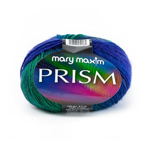 Image of Mary Maxim Prism Yarn, Acrylic Multicolor DK Yarn, 290 Yards, Morning Glory | Ombre Yarn, 3 Weight, Machine Wash, For Knitting and Crochet, Create Baby Items, Blankets, Afghans, Clothing Variegated Yarn