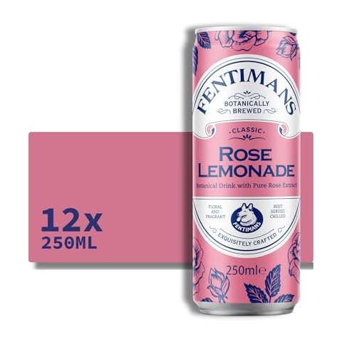 Fentimans Rose Lemonade - Refreshing Botanical Drink Cover