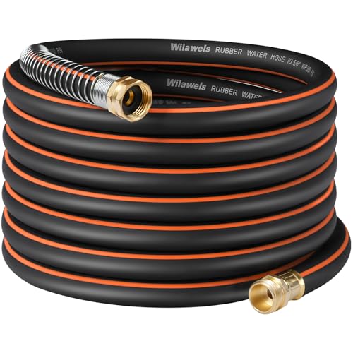 WILAWELS 50FT x 5/8" Garden Hose