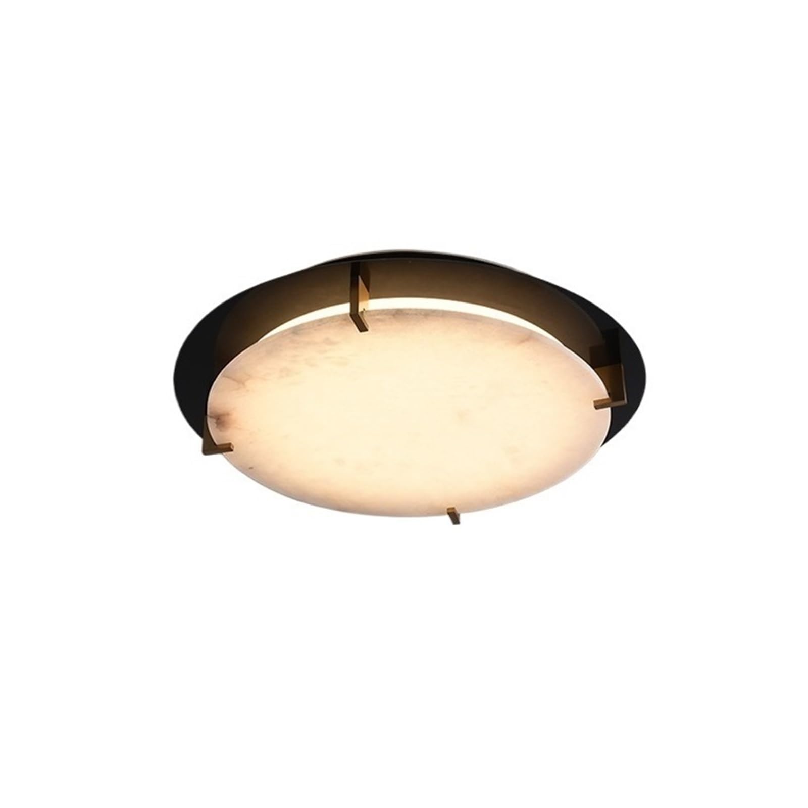 CYairong-22 Ceiling Lighting Chinese Marble Ceiling Lamp LED Creative Modern Study Bedroom Lighting Ceiling Lamp
