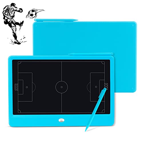 CS COSDDI Pizarra táctica de fútbol, Entrenador electrónico con Pantalla LCD Flexible actualizada, Tabla táctica para árbitros y Entrenadores con lápiz Capacitivo Cover