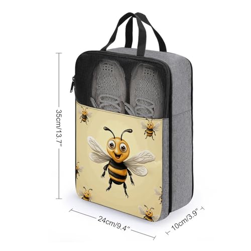 Bolsa de almacenamiento de viaje para proteger calzado y ropa 2