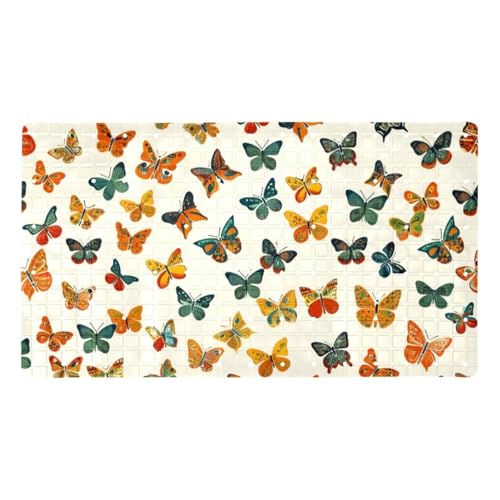 Tapis de bain séchage rapide à ventouses pour douche sécurisée - 2
