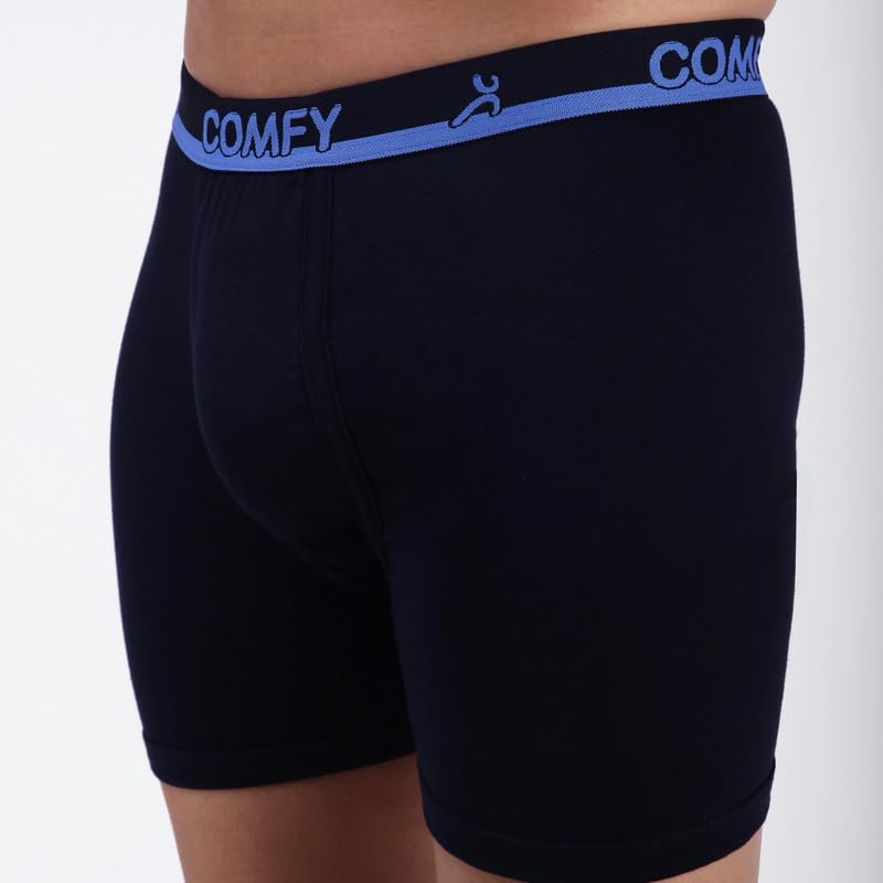 Image of Amul Comfy Men's Trunk Underwear | Soft Outer Elastic | Soft Waistband | Breathable Comfortable Innerwear | Pack of 10 | Color May Vary