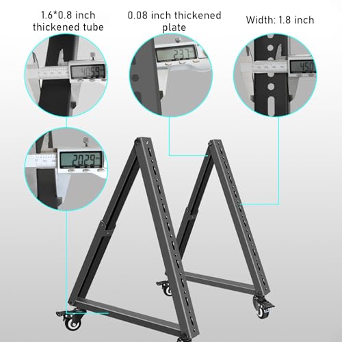 Soporte móvil para TV de 32-70 pulgadas ajustable en ángulo miniatura 5