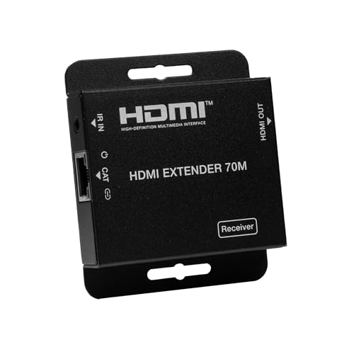 Receptor de repuesto para divisor HDMI 1080p por cable CAT6 hasta un máximo de 70 metros 1