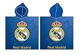  TEXTIL TARRAGO Toalla Capucha Real Madrid 55x115 cm Microfibra