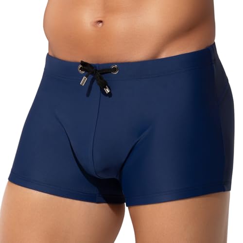 Casey Kevin Bañador Hombre Corto Bañador Natacion Hombre Secado Rápido Pantalon Corto con Cordón para Playa, Piscina y Deportes