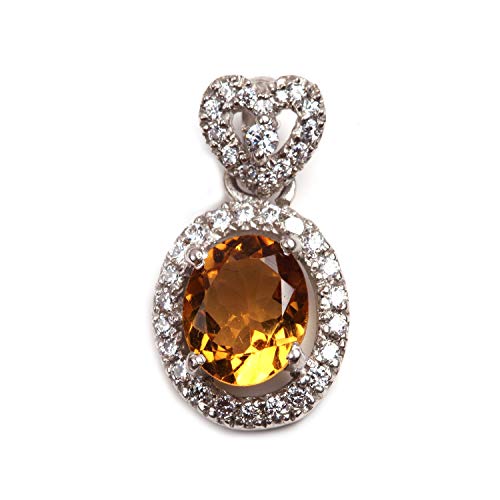Citrine jaune argent 925 et topaze blanche pour illuminer vos tenues