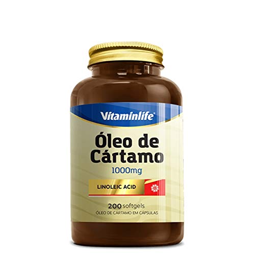 CA Linoleic Acid Óleo de Cártamo e Ácido Linoleico - 200 Cápsulas - VitaminLife, VitaminLife