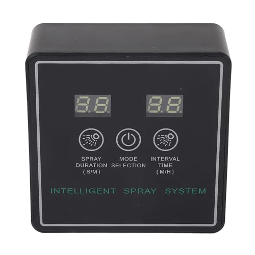 Ticfox Humidificateur intelligent pour reptiles, Système de pulvérisation Reptile Fogger Humidificateur à minuterie automatique Buses de brumisation...