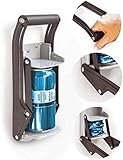 Trituradora de latas Daletu, trituradoras de latas montadas en la pared de 12 oz para reciclar, trituradora de latas de cerveza, abridor de botellas de soda, herramienta de reciclaje ecológica
